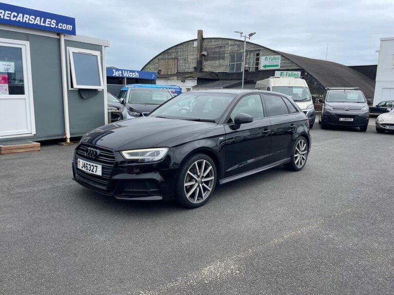 DEC 2016 AUDI A3 1.4 TFSI (150ps) S-LINE SPORTBACK  BLACK EDITION 5DR AUTO**PETROL**LOVELY EXAMPLE** £15995